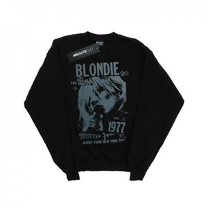 Blondie Girls Tour 1977 borstsweater 5-6 Years zwart