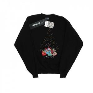Friends Vrienden meisjes kerstboom lichten Sweatshirt 12-13 zwart