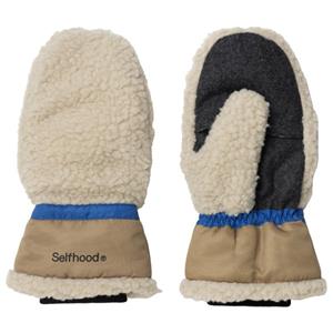 Selfhood - Women's Teddy Mittens - Handschoenen, beige