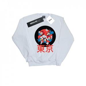 Disney meisjes Mickey Mouse Team Huddle Sweatshirt 12-13 wit