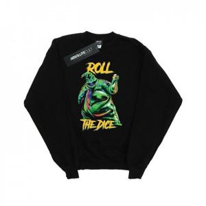 Disney Girls Nightmare Before Christmas Oogie Boogie dobbelstenen sweatshirt 12-13 zwart