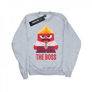 Disney Girls Inside Out Anger The Boss Sweatshirt 12-13 zwart