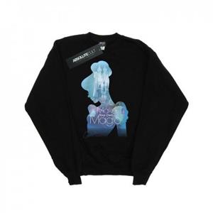 Disney Princess meisjes Assepoester gevuld silhouet sweatshirt 12-13 zwart