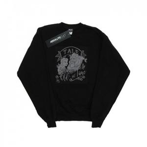 Disney Girls Belle en het beestverhaal zo oud als de tijd Sweatshirt 12-13 zwart