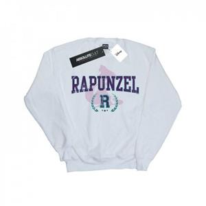 Disney meisjes prinses Rapunzel collegiaal sweatshirt 9-11 Years wit