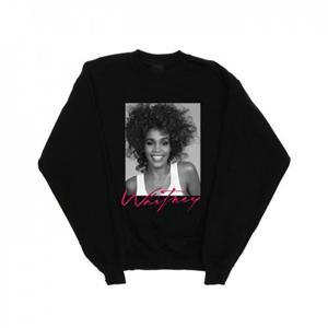 Pertemba FR - Apparel Whitney Houston Girls Glimlach Foto Sweatshirt 9-11 Years wit