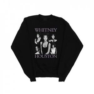 Pertemba FR - Apparel Whitney Houston meisjes sweatshirt met meerdere poses 12-13 zwart