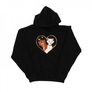 Disney meisjes de Aristocats hart hoodie 12-13 zwart