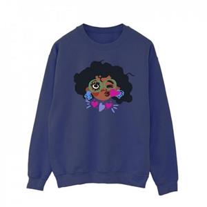 Disney heren Encanto Mirabel Kiss-sweatshirt S wit