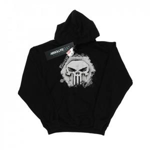 Marvel Heren Punisher Skull Badge-hoodie L zwart