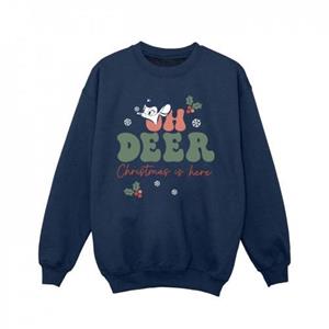 Disney meisjes Bambi Oh herten Sweatshirt 12-13 zwart