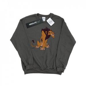 Disney heren klassiek littekensweater L grijs