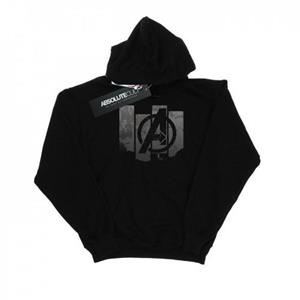 Marvel Heren Avengers Endgame Panel Logo Hoodie S zwart