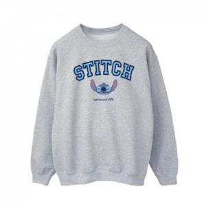 Disney Lilo en Stitch collegiaal sweatshirt voor heren M wit