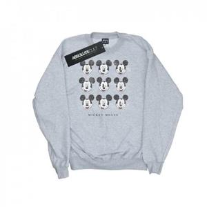 Disney Heren Mickey Mouse knipoog en glimlach sweatshirt XL wit