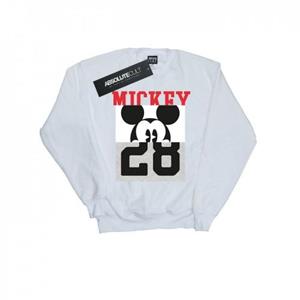 Disney Mickey Mouse beruchte split-sweatshirt voor heren M wit