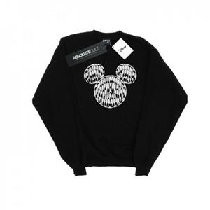 Disney Heren Mickey Mouse hoofd van ogen Sweatshirt M wit