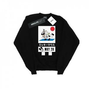 Disney Heren Mickey en Goofy Karate Sweatshirt M wit