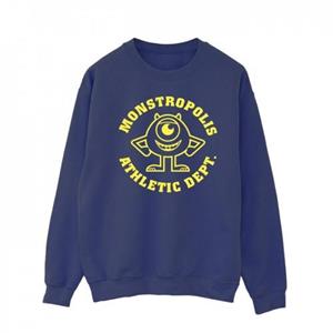 Disney Heren Monsters Universiteit Monstropolis Sweatshirt L marineblauwe kleur