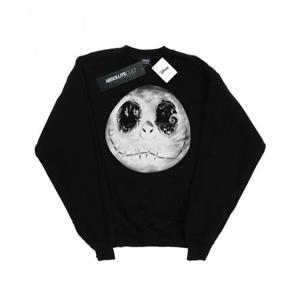 Disney Heren Nightmare Before Christmas Jack Moon Face Sweatshirt L zwart