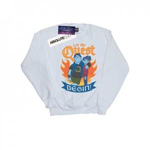 Disney heren verder laat de zoektocht beginnen sweatshirt L wit