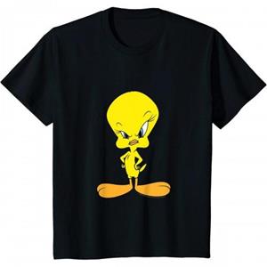 Looney Tunes jongens boos Tweety katoenen T-shirt 12-13 wit