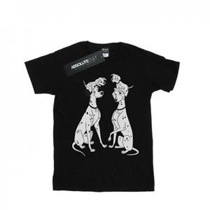Disney jongens 101 Dalmatiërs familie T-shirt 12-13 wit