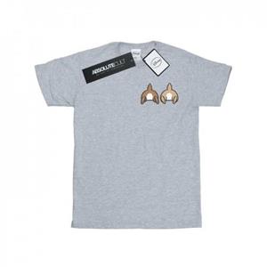 Disney Chip N Dale T-shirt met borstprint op de achterkant voor jongens 9-11 Years wit