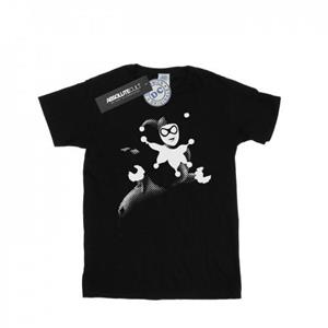 DC Comics jongens Harley Quinn Spot T-shirt 12-13 zwart