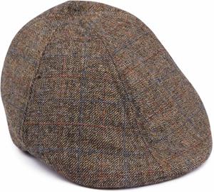 Pet No Excess Flat Cap Melange Bruin