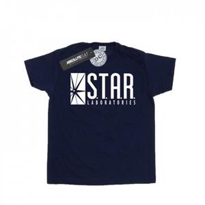 DC Comics jongens het Flash Star Labs T-shirt 12-13 zwart
