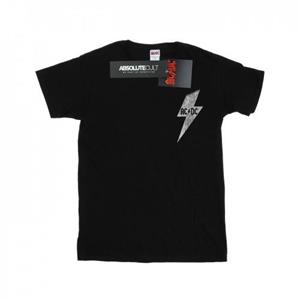 AC/DC Bliksemschicht T-shirt voor jongens 12-13 zwart