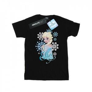 Disney jongens bevroren Elsa sneeuwvlokken T-shirt 12-13 wit
