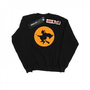 Star Wars Boba Fett bezemsteel-sweatshirt voor heren L zwart