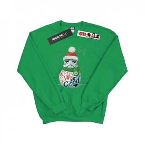 Star Wars Stormtrooper voor heren tot sneeuw goed sweatshirt L wit