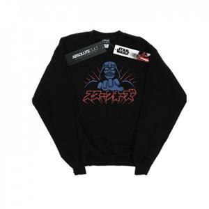 Star Wars Mens Kanji Darth Vader Sweatshirt L zwart