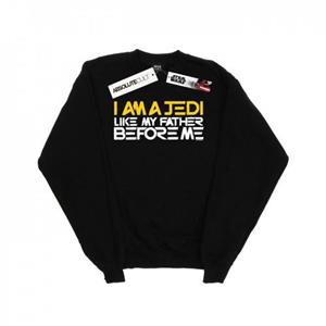 Star Wars Heren Ik ben een Jedi Sweatshirt M wit