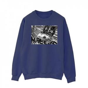 Star Wars Mens Anime Plane Sweatshirt L wit