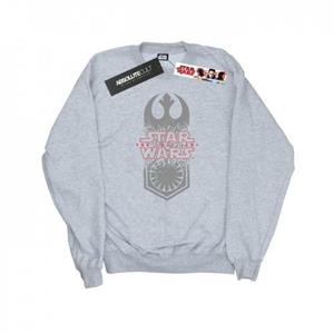 Star Wars Heren The Last Jedi Symbol Crash Sweatshirt L grijs