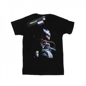 Marvel Boys Venom schilderij T-shirt 12-13 zwart