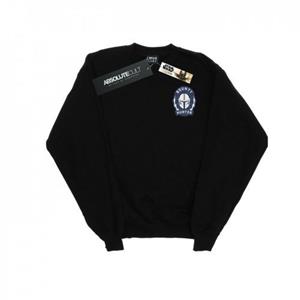 Star Wars Heren The Mandalorian Bounty Hunter Badge Borstprint Sweatshirt M wit