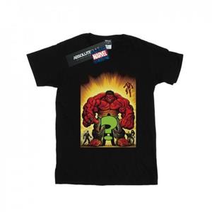 Marvel Boys Who Is The Red Hulk-T-shirt 12-13 zwart