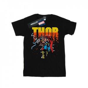 Marvel Boys Thor gepixeleerd T-shirt 12-13 wit