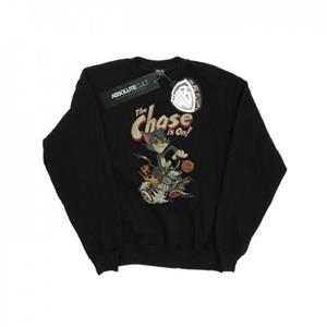 Tom And Jerry Mens The Chase Is On Sweatshirt M wit