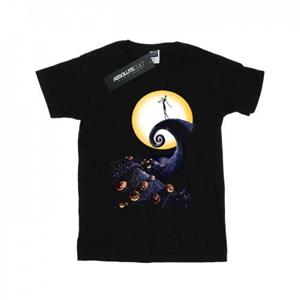 Disney Boys Nightmare Before Christmas begraafplaats T-shirt 5-6 Years zwart