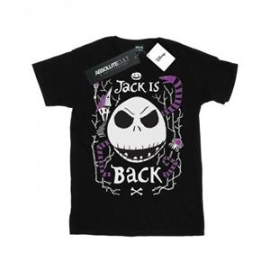 Disney Boys Nightmare Before Christmas Jack Is Back T-shirt 12-13 zwart
