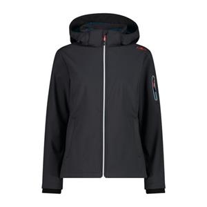 CMP Softshell-jack WOMAN JACKET ZIP HOOD Warmte- & wind- & waterafstotend (1 stuk)
