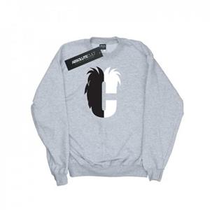 Disney Heren alfabet C is voor Cruella De Vil Sweatshirt L grijs
