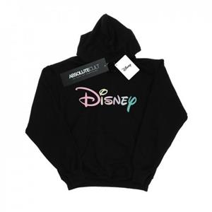Disney heren hoodie met pastellogo M zwart