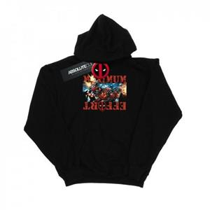 Marvel Deadpool maximale inspanning hoodie voor heren L zwart